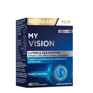 Nutraxin   Nutraxin My Vision – With Lutein, Zeaxanthin, Omega 3 and Vitamins