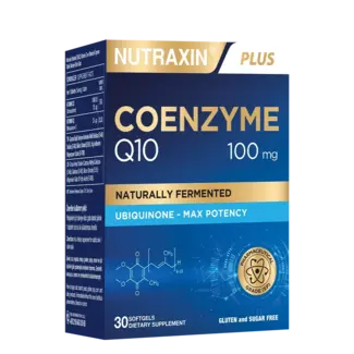 Nutraxin   Nutraxin CoQ-10 100 mg 30 Kapseln – Energie & Zellunterstützung