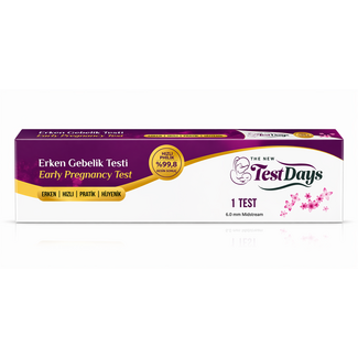 TestDays TestDays Test de Grossesse Précoce Midstream – Haute Sensibilité 10 mIU/ml