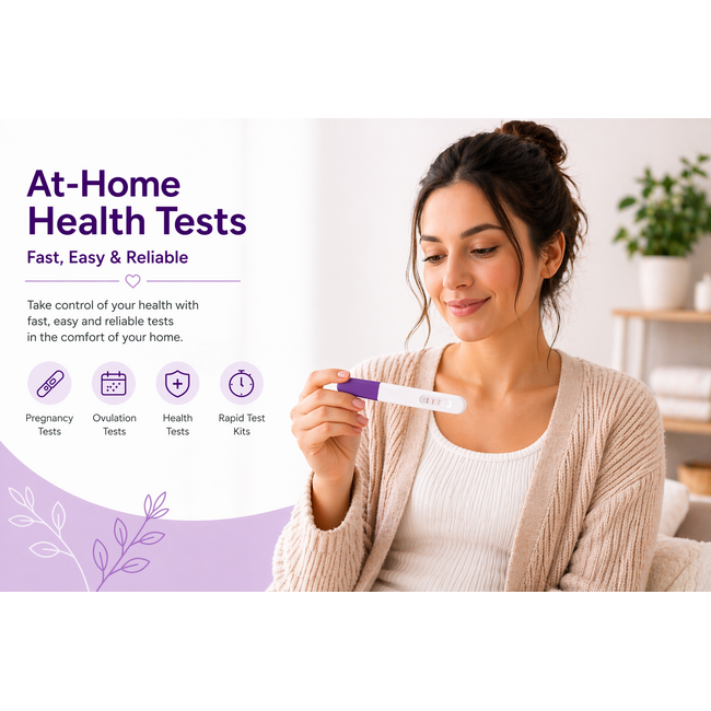 TestDays Midstream Vroege Zwangerschapstest 6-Pack – 10 mIU/ml Gevoelige HCG Test, Geschikt voor Gebruik vóór de Menstruatie