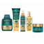 Bioxcin Set de Cuidado Capilar  Keratin & Argan | Champú 300 ml + Aceite 150 ml + Crema 250 ml + Acondicionador 150 ml + Mascarilla 225 ml — Tratamiento Anticaída & Reparación Intensa
