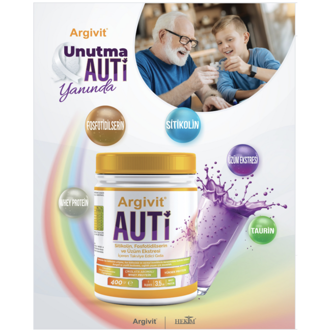 Argivit Auti 400g Poeder Voedingssupplement – Praktisch in Gebruik voor Kinderen