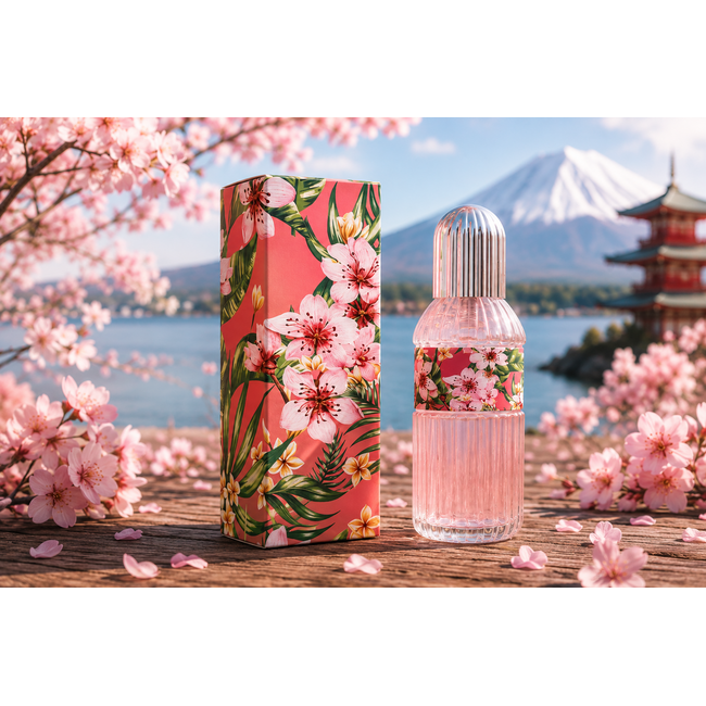 Eyup  Sabri Tuncer Colonia Flor de Cerezo Japonés 16 ml Botella de Vidrio – Fragancia Floral y Afrutada