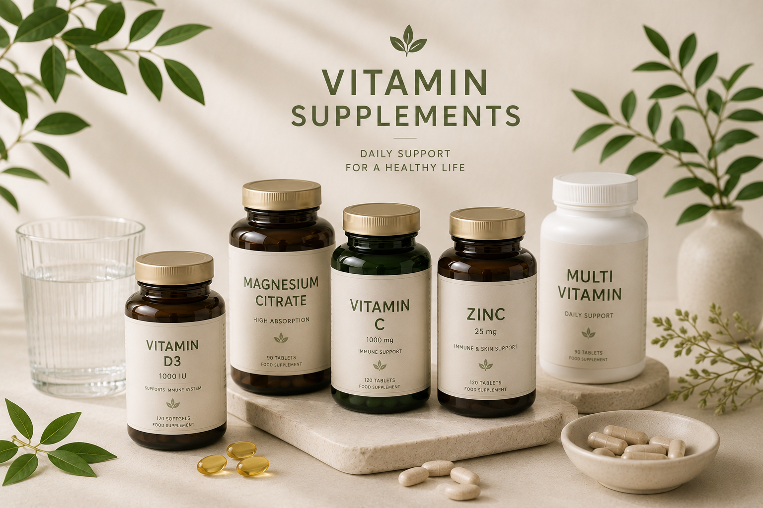 Vitamine & Nahrungsergänzungsmittel
