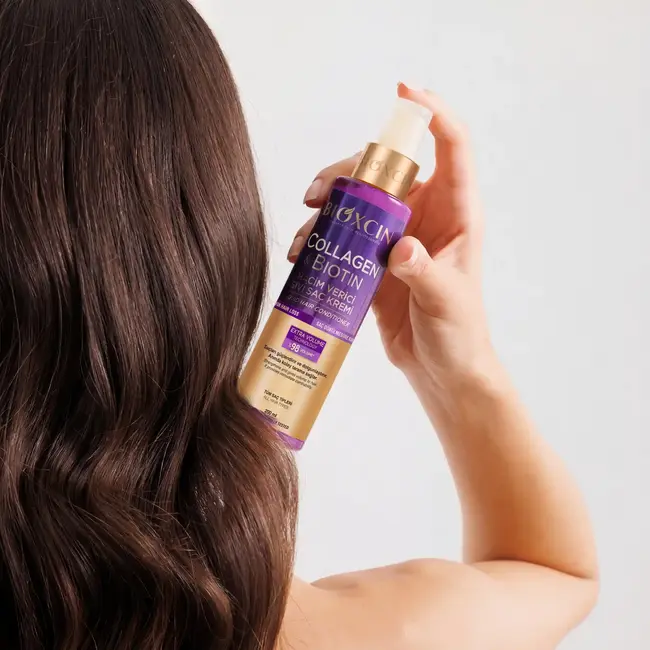Bioxcin Collagen & Biotin Volumegevende Leave-In Conditioner 200 ml | Voor Fijn en Futloos Haar