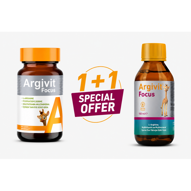 Argivit Focus Voordeelpakket 150 ml + 30 Tabletten | Origineel Product | Snelle Levering Binnen Europa