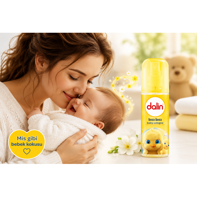 Dalin Bıcı Bıcı Colonia Bebé 150 ml – Fresca Fragancia Infantil | Producto Original
