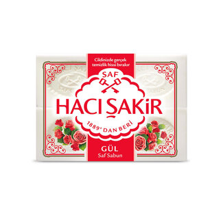 Hacı Şakir Hacı Şakir Rozen Witte Zeep 4x150g | Traditionele Turkse Zeep
