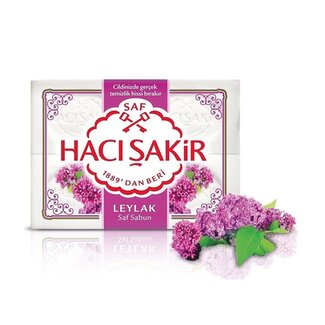 Hacı Şakir Hacı Şakir Leylak Beyaz Kalıp Sabun 4x150g – Geleneksel Temizlik ve Kalıcı Leylak Kokusu