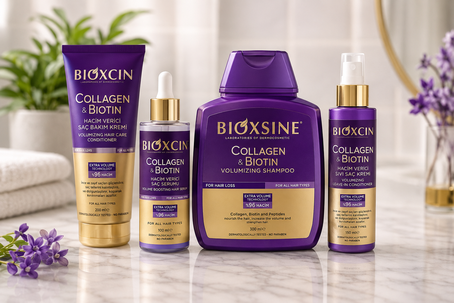 Mijn Haar Is Erg Dun en Zwak: Hoe Kunnen Dunne Haren Dikker Worden? Waarvoor Wordt Bioxcin Collagen & Biotin Gebruikt en Wanneer Zie Je Resultaten?