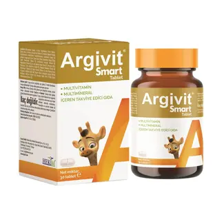Argivit Smart Tablet Multi-Vitamines 30 Comprimes