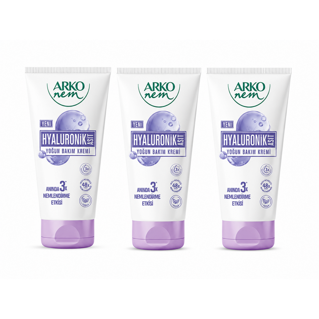 ARKO  Intensieve Verzorgingscrème met Hyaluronzuur 60 ml | Dagelijkse Hydratatie