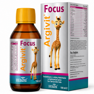 Argivit Argivit Focus Siroop 150 ml – Voedingssupplement met Vitaminen en Mineralen
