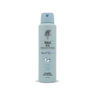 Rebul Rebul Ice Deodorant Spray für Herren 150 ml | Alkoholfreies Antitranspirant