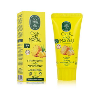 Eyup  Sabri Tuncer Eyüp Sabri Tuncer Pasta Dental Infantil Natural de Piña 60 ml