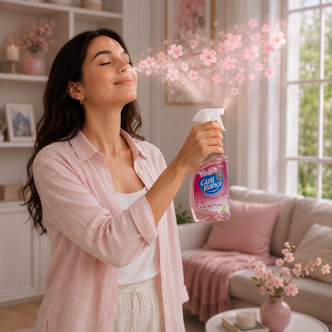 Eyup  Sabri Tuncer Japon Kiraz Çiçeği Oda Spreyi 500 ml – Vegan Yeni Nesil Oda Kokusu ve Kumaş Spreyi