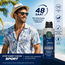 Eyup  Sabri Tuncer Sport Desodorante en Spray para Hombre 200 ml – Protección Contra el Mal Olor Hasta 48 Horas, Sin Aluminio, Vegano, Dermatológicamente Testado, Fragancia Fresca, Aromática y Amaderada