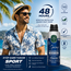 Eyup  Sabri Tuncer Sport Heren Deodorant Spray 200 ml – 48 Uur Bescherming tegen Transpiratiegeur, Aluminiumvrij, Vegan, Dermatologisch Getest, Fris, Aromatisch & Houtachtig