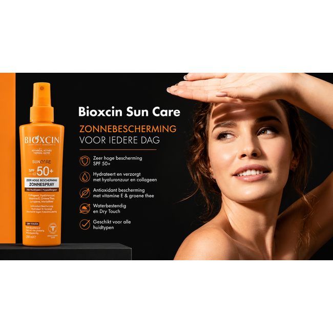 Bioxcin Sun Care Spray Solar SPF 50+ 200 ml | Protección Muy Alta UVA y UVB