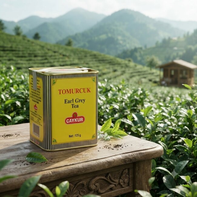 Caykur Tomurcuk 125 g – Té Negro Turco con Aroma Natural de Bergamota | Calidad Premium de Turquía