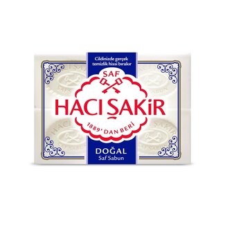 Hacı Şakir Hacı Şakir Naturseife 4 x 150 g – Traditionelle türkische Seife