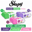 Sleepy Personal Care Doekjes 3-Pack – Jasmijn & Lavendel, Citroen & Laurier, Kers & Lelie – 3 x 100 Stuks