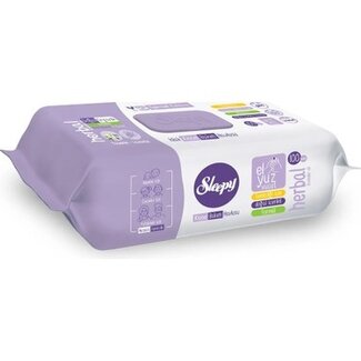Sleepy Sleepy Herbal Kişisel Bakım Havlusu 100 Yaprak Natural Organik İçerikli