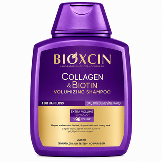 Bioxcin Bioxcin Shampooing Collagène & Biotine 300 ml – À Tester contre la Chute & Volume
