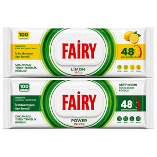 Fairy Fairy Oppervlaktereinigingsdoekjes 2-Pack – 200 Stuks