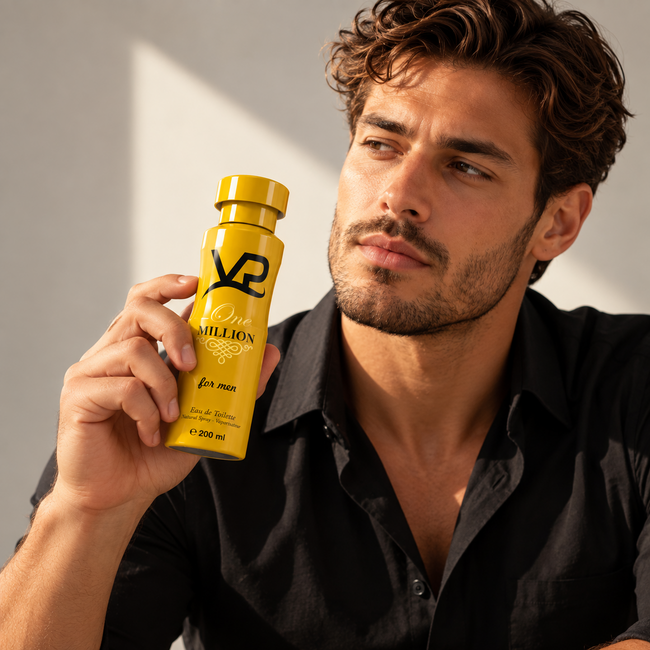 VP Parfum  One Million Men Deodorant 200 ml – Geparfumeerde Deodorantspray voor Heren