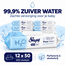 Sleepy Aqua Care H2O Lingettes Bébé 50 Pièces | 99,9 % d'Eau Pure - Copy