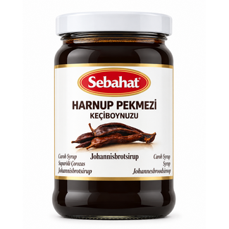 Herbal Drogist Sebahat Johannesbroodsiroop 380 g | Carob Siroop