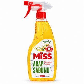 Miss Miss Groene Zeep Spray 750 ml – Met Olijfolie-Extract