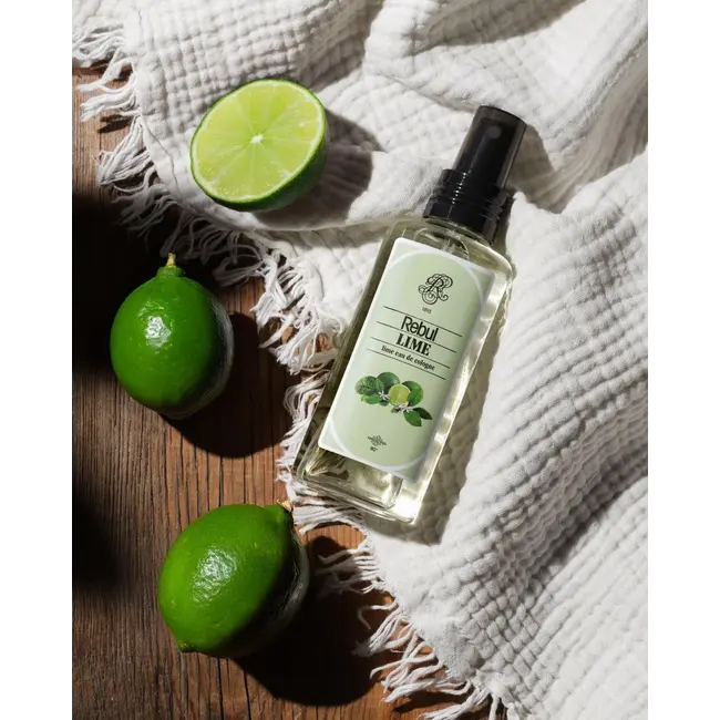 Rebul Lime Eau de Cologne 125 ml – Frisse Limoengeur in een PET Sprayflacon