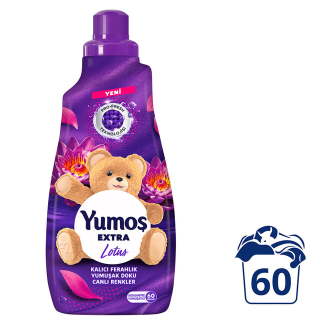 Yumos Lotus Wasverzachter 1440 ml – 60 Wasbeurten met Frisse Geur