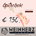 WEINHERZ Geburtstags - Gutschein im Wert von € 150,-