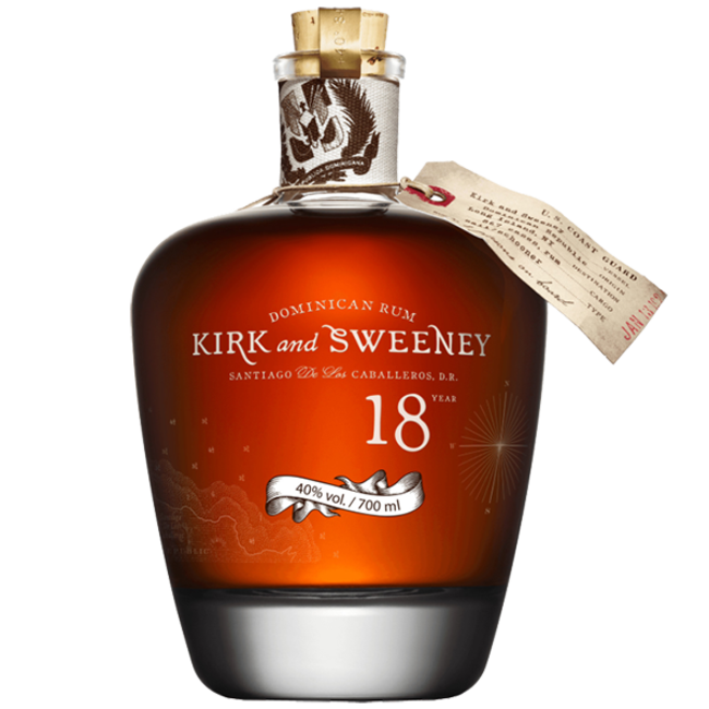 Kirk & Sweeney 18 Years Old Rum 0.7 l 40% vol