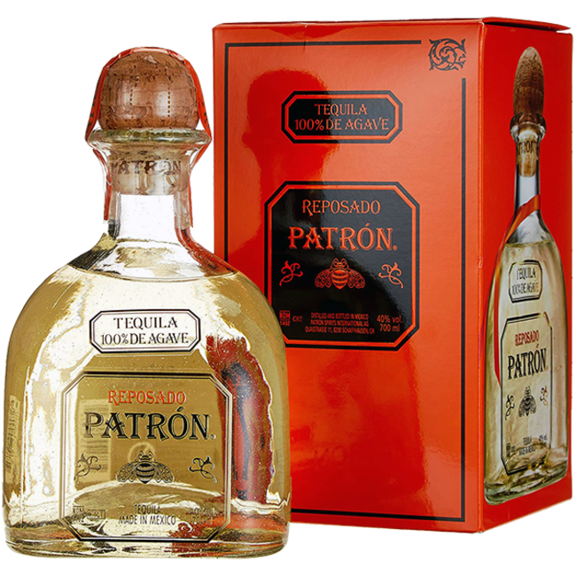 Patron Reposado Tequila in GB 0.7 l 40% vol