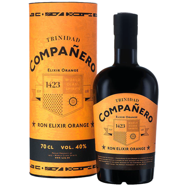 Companero Trinidad Ron Elixir Orange Rum Based Spirit 0.7 l 40% vol