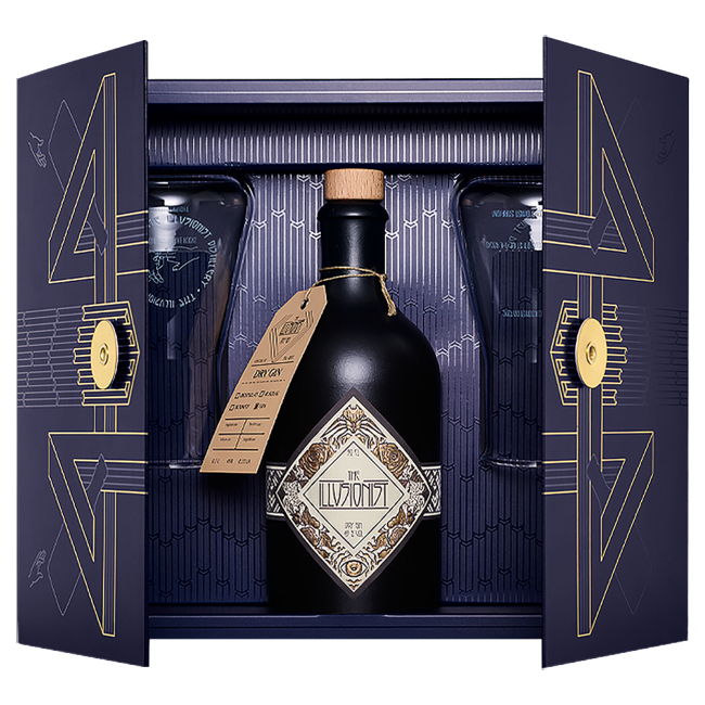 The Illusionist | Dry Gin Mysterium WEINHERZ 0.5 Box VINOTHEK - in Kitzbühel Die - Kitzbühel l