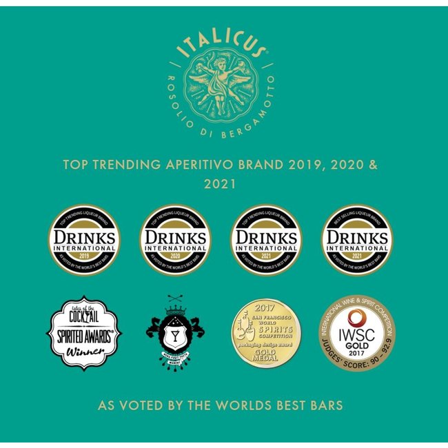 Italicus Rosolio di Bergamotto Aperitif 0.7 l 20% vol