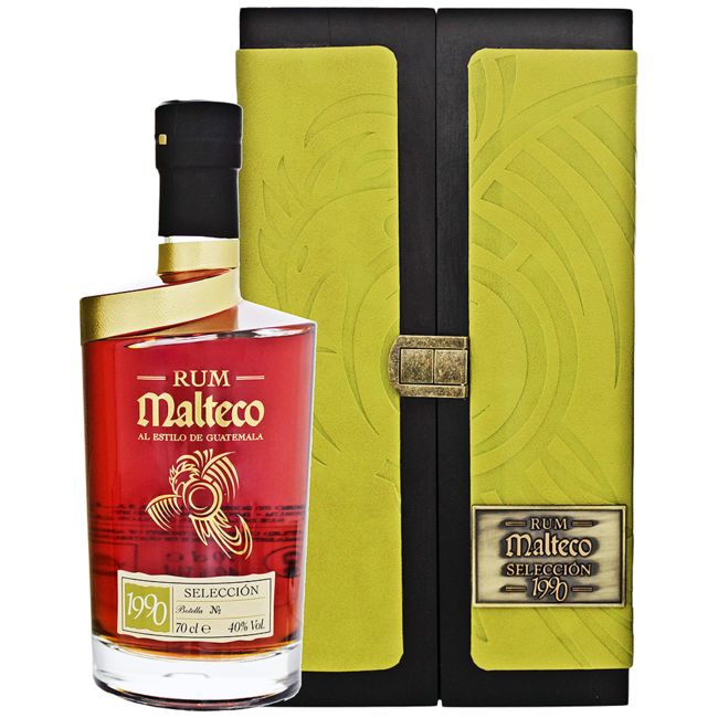 Malteco Seleccion 1990 Rum Holzbox 0.7 l 40% vol