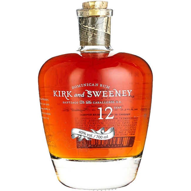 Kirk & Sweeney 12 Years Old Rum 0.7 l 40% vol