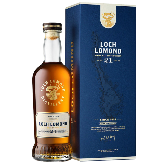 Loch Lomond 21 Years Single Malt Whisky 0.7 l 46% vol