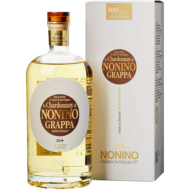 Nonino Grappa Lo Chardonnay Barrique Monovitigno 0.7 l 41% vol