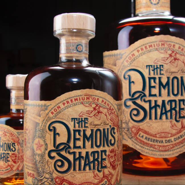 The Demon's Share La Reserva del Diablo 6 Years Old Rum 0.7 l 40% vol