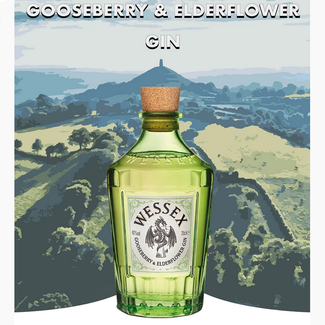 Wessex Distillery / England, Broxbourne Gooseberry & Elderflower Gin 0.7 l 40% vol