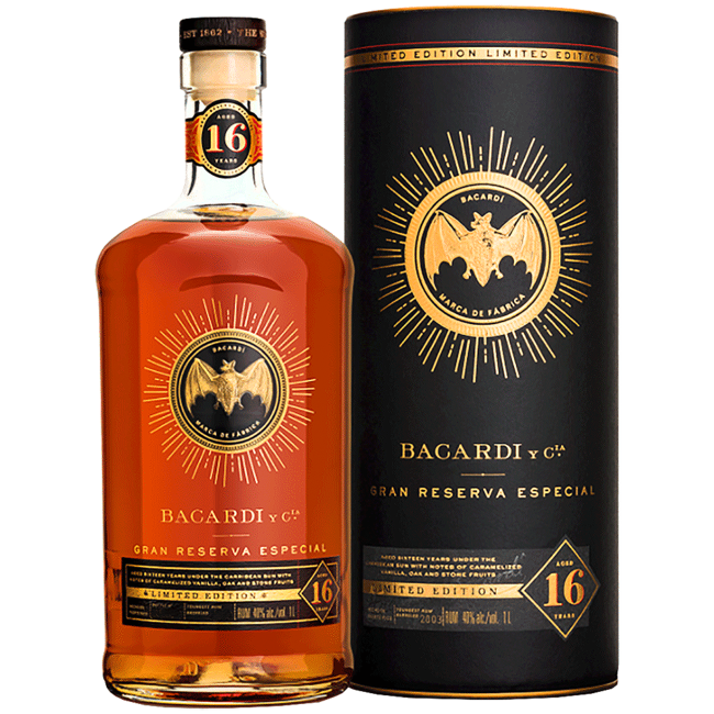 Bacardi 16 Years Gran Reserva Especial Limited Edition Rum 1.0 l 45% vol