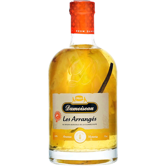 Damoiseau - Rhum Arrangé Ananás + 2x pohár zdarma - 0,7l - 30