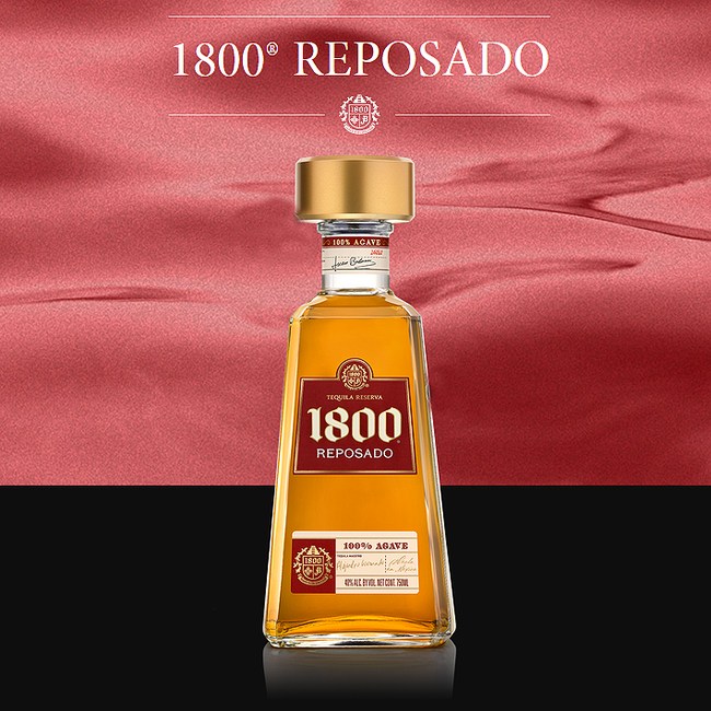 1800 Tequila Reposado 0.7 l 38% vol